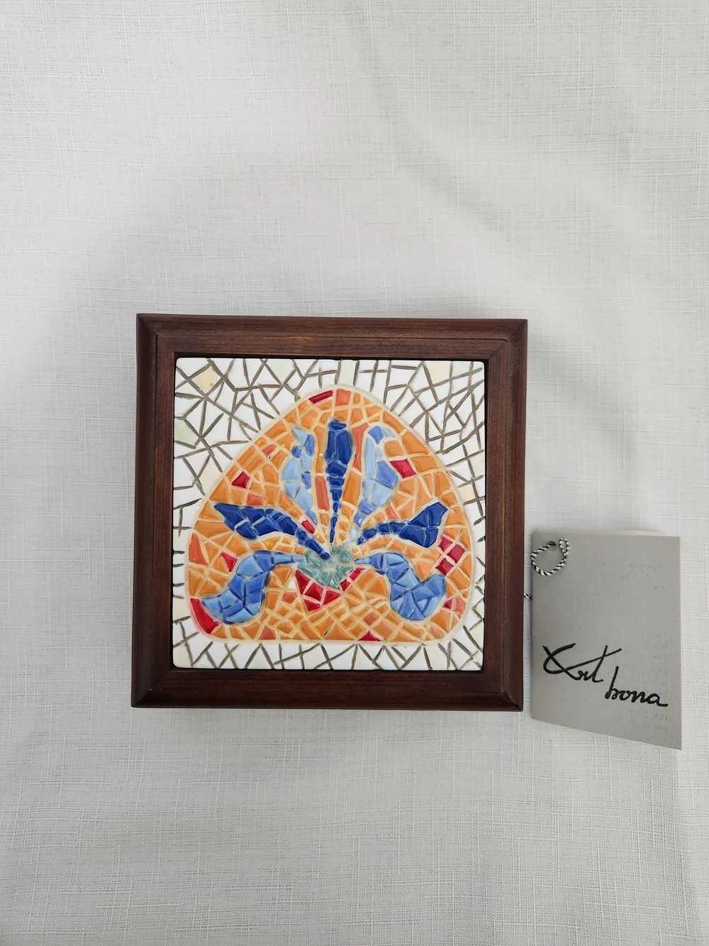 Spanish Handmade Mosaic Tile Art Trinket Box By ARTBONA